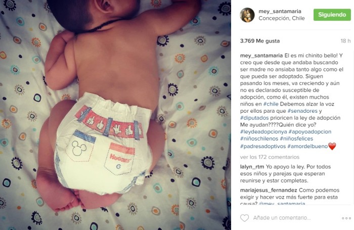 Mey Santamaría es cuidadora temporal de niños en adopción y compartió este potente mensaje - Imagen 3