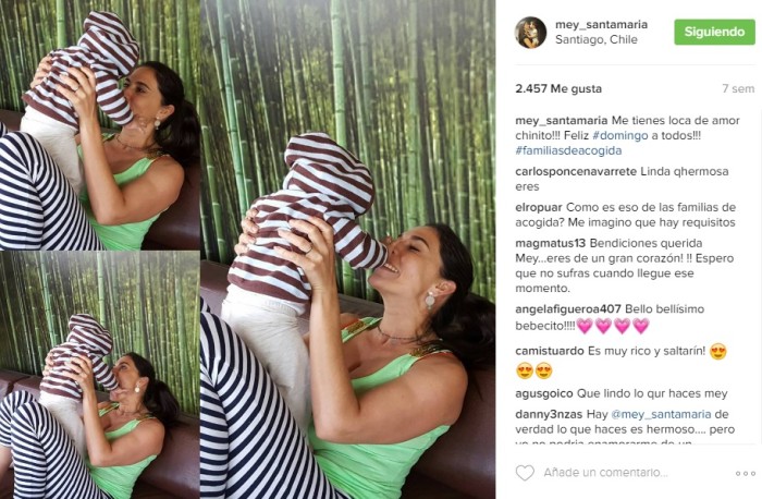 Mey Santamaría es cuidadora temporal de niños en adopción y compartió este potente mensaje - Imagen 2