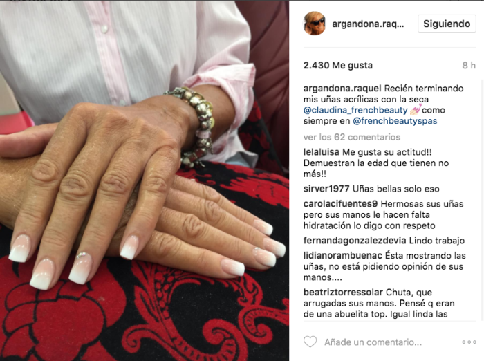 Raquel Argandoña | Instagram