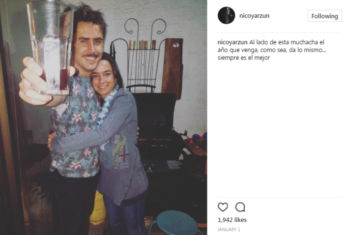 Nicolás y su pareja | Instagram