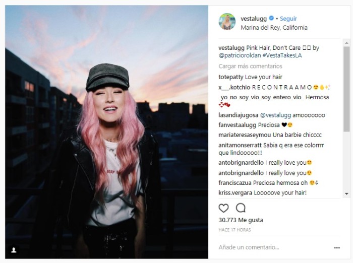 Vesta Lugg | Instagram