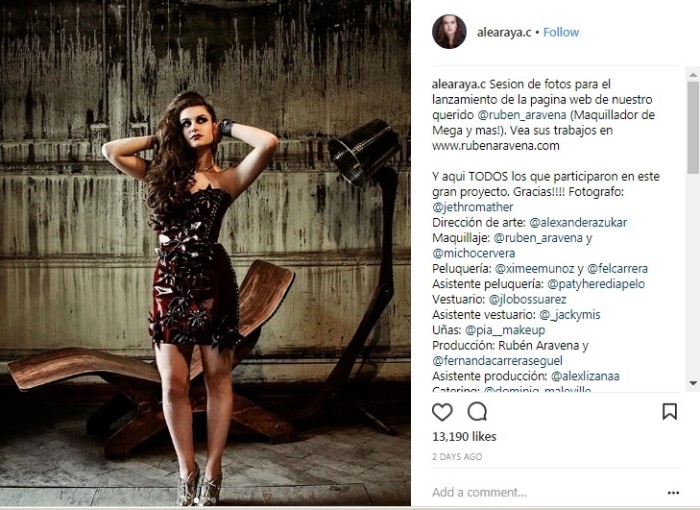 Alejandra Araya | Instagram