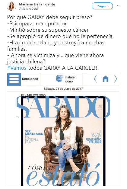 Marlene De la Fuente | Twitter