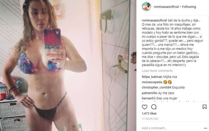 Romina Sáez | Instagram