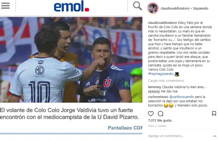 Claudio Valdivia | Instagram