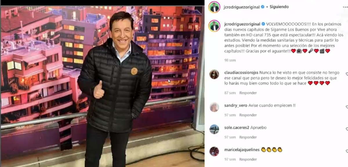 JC Rodríguez recordó especial regalo que le hizo Luis Pettersen en el