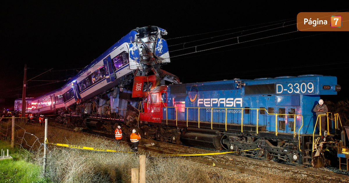 El aviso que salvó la vida de los ocupantes de tren accidentado