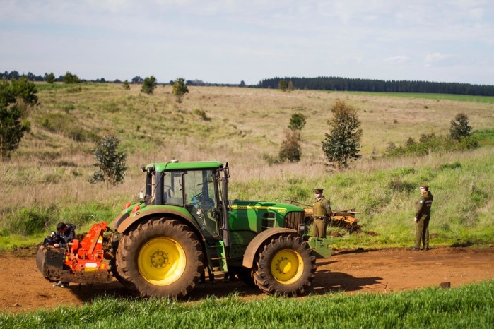 Comunero muere arrollado por tractor en fundo ocupado por mapuche en Galvarino