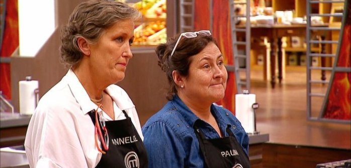 Paulina (a la derecha) fue la eliminada | Canal 13