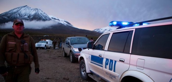 Dos detenidos por porte de armas en Arica: Podrían ser autores de asesinato de carabineros