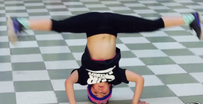 Niña de 9 años sacará la cara por el país en sudamericano de breakdance