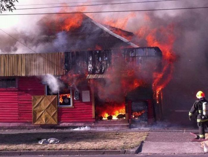 Fallece comerciante que intentó detener a hombre que se quemó a lo bonzo en Curacautín