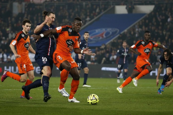 ¡Fenómeno! Zlatan marcó tripleta en triunfo del PSG en Francia