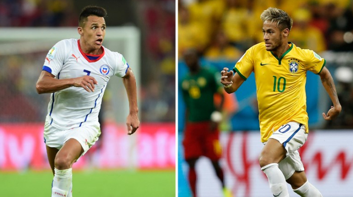 El “desafiante” mensaje de Alexis a Neymar en la previa de Chile-Brasil