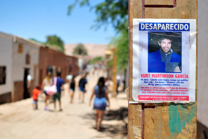 Fiscal de Calama investigará de forma exclusiva desaparición de Kurt Martinson