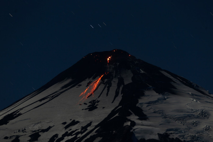 Sernageomin reporta dos explosiones en Volcán Villarrica: sigue alerta amarilla
