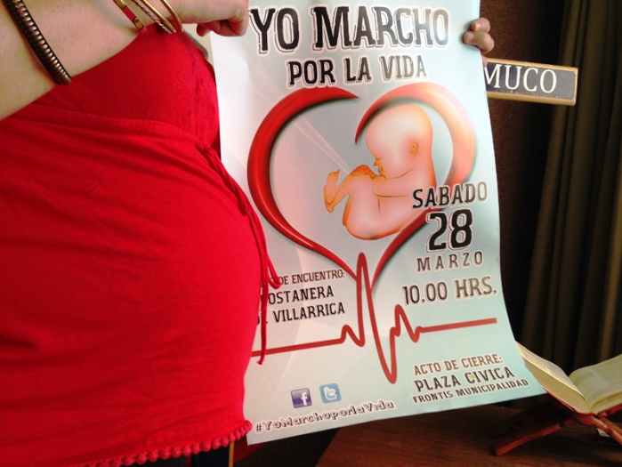 Convocan a la segunda marcha por la vida en Villarrica
