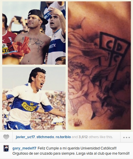 Gary Medel | Instagram