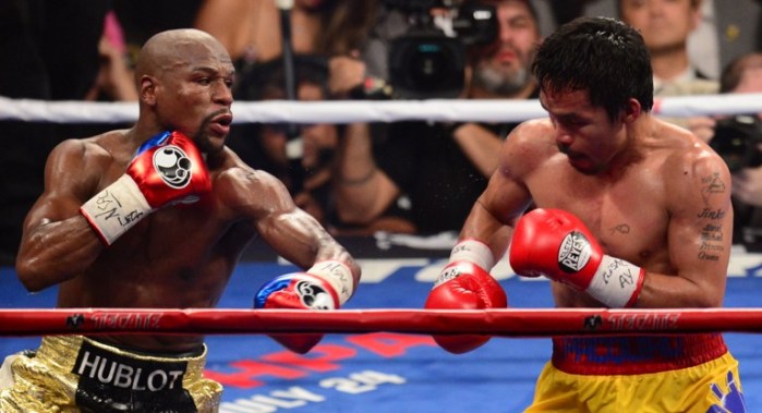 Floyd Mayweather pasó la noche con 4 chicas: De esta forma las mostró