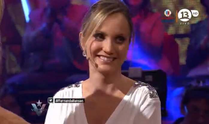 Fernanda Hansen reveló su 'guatita' de embarazada en episodio de 