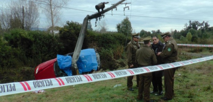 Carabinero de 21 años murió tras protagonizar violento accidente de tránsito en Chiloé