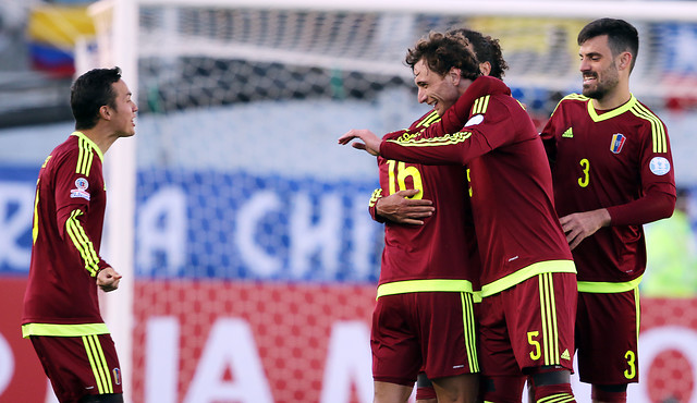 Venezuela sorprendió: venció por la cuenta mínima a Colombia