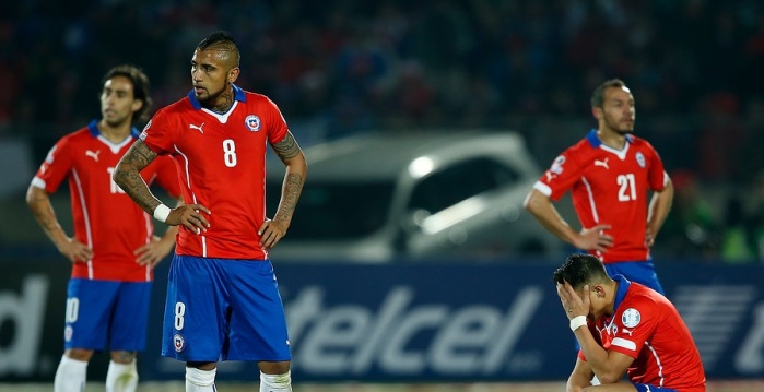 México le arrancó un empate 3-3 a Chile en la Copa América