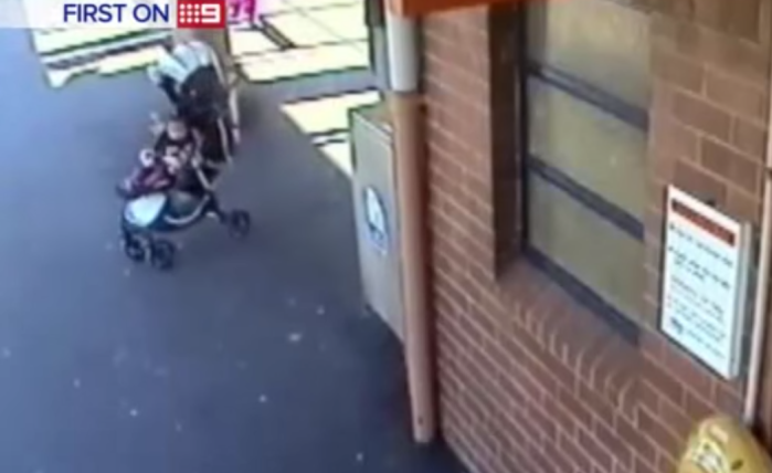 Abuelo salvó a su nieta que cayó a la vía segundos antes del paso del tren