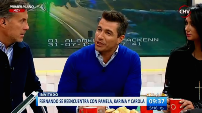 El vergonzoso chascarro que protagonizaron Pamela Díaz y Solabarrieta en matinal de CHV