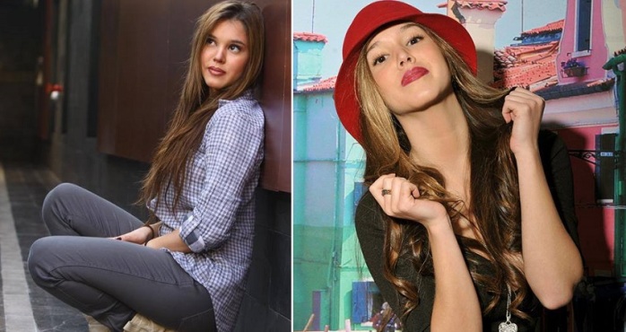 Con este sensual y elegante vestido Caro Mestrovic acaparó las miradas en Antofagasta