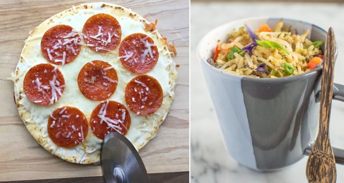 ¿Sin cocina a mano?: 4 deliciosas recetas para preparar en tu microondas