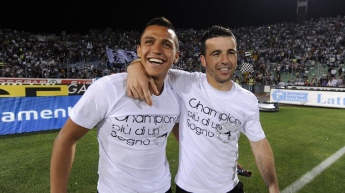 Crack italiano se rindió a lo pies de Alexis y lo tacho como su 