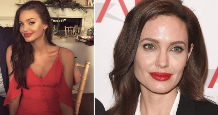 Esta joven escocesa se parece tanto a Angelina Jolie que supera a la actriz