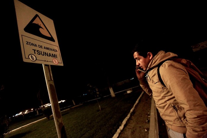 El impresionante mapa energético del tsunami a raíz del terremoto de Chile