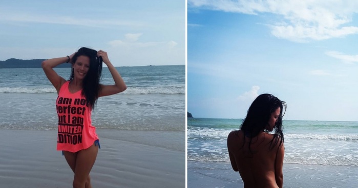 Angie Alvarado remeció Instagram con infartante sesión al desnudo y en lencería