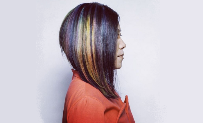 La curiosa técnica que permite teñir de colores pasteles al cabello oscuro