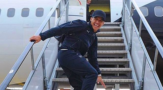 La locura de Alexis que sacó carcajadas en sus compañeros del Arsenal