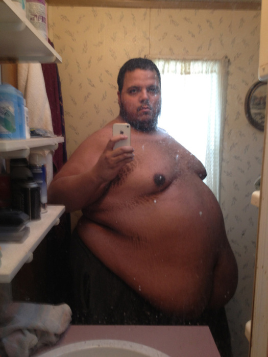Jesse pesando 317 kilos