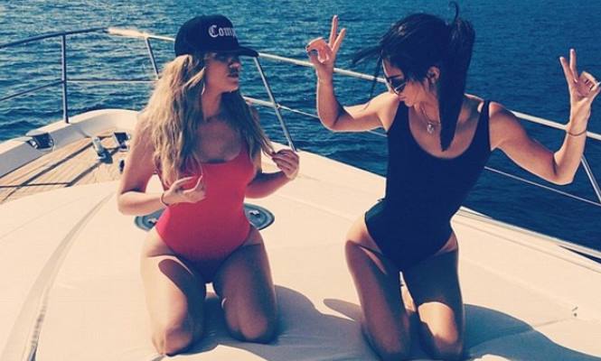 Khloe Kardashian y Kendall Jenner - Unas de las precursoras de esta tendencia