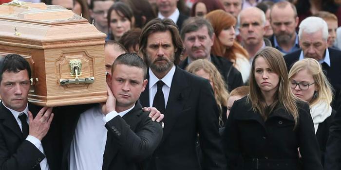 El sensible adiós que le dio Jim Carrey a su fallecida ex novia