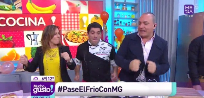 Serrucho del matinal sufre bochorno en pleno baile: Mostró más de la cuenta