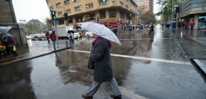 Tres regiones con alerta amarilla y 4 con alerta temprana preventiva por precipitaciones