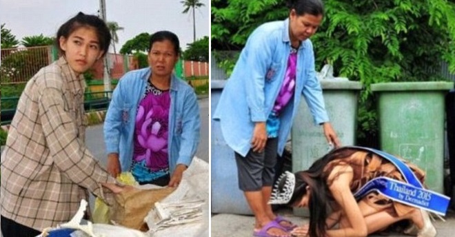 La joven Miss que dedicó su triunfo a su madre recolectora de basura