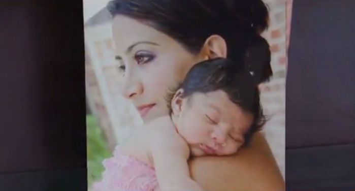 Bebé salvó la vida de su mamá al negarse a tomar leche de uno de sus senos