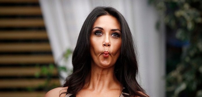 ¡Golosa! La “carita” Pamela Díaz en foto de Cristián Sánchez con poca ropa