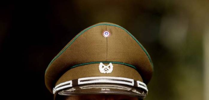 Intrépido carabinero motorizado impidió con fiereza un 