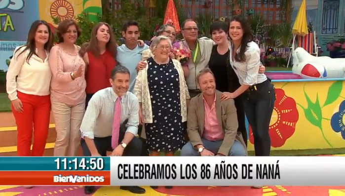 La Abuelita Eliana está de cumpleaños: Así la festejaron en Bienvenidos