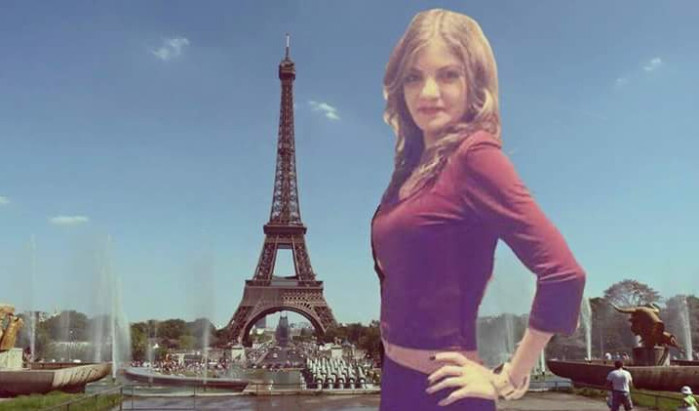 Pidió que le pusieran de fondo el paisaje de París: Este fue el resultado