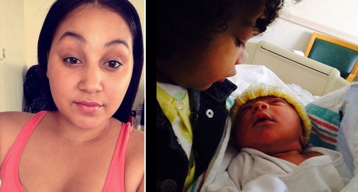 Madre y su bebé murieron en un auto mientras su pareja limpiaba la nieve: Se asfixiaron