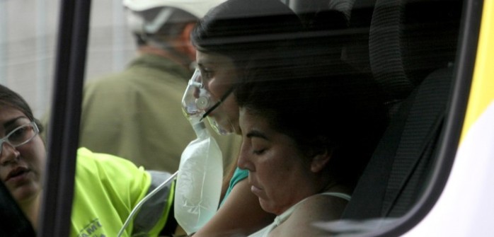 Así fue la humareda en la Línea 5 del Metro de Santiago según los propios afectados